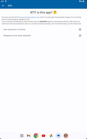 This Person Does Not Exist для Android — скриншот 4