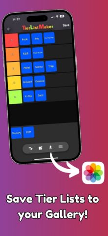 Tier List Maker — Tier Ranking для iOS — скриншот 2