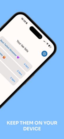 Tier List & Ranking Maker для iOS — скриншот 4