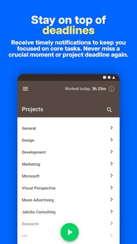 Time Doctor 2 для Android — скриншот 4