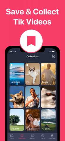 TokRepost — Save Tik & Repost для iOS — скриншот 1