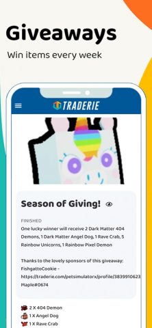 Traderie для iOS — скриншот 4