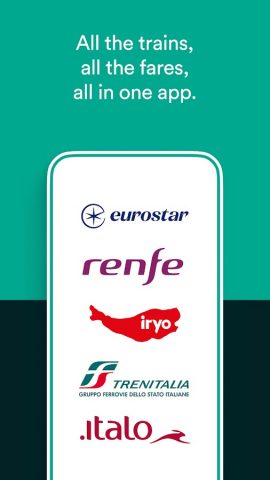 Trainline: Train travel Europe для Android — скриншот 2