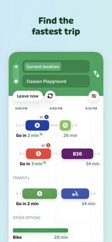 Transit — Subway & Bus Times для Android — скриншот 3