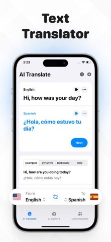 Translate AI — Переводчик для iOS — скриншот 2