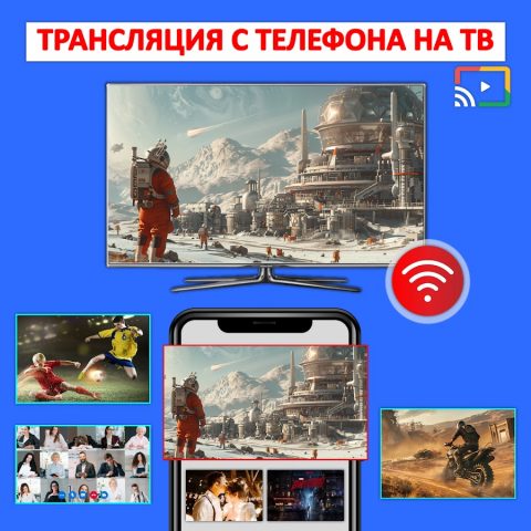 Трансляция телефона телевизор для Android — скриншот 5