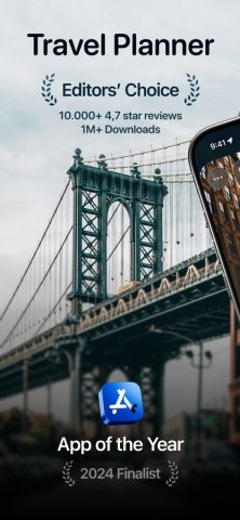 Tripsy: Travel Planner для iOS — скриншот 1