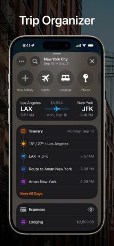 Tripsy: Travel Planner для iOS — скриншот 3
