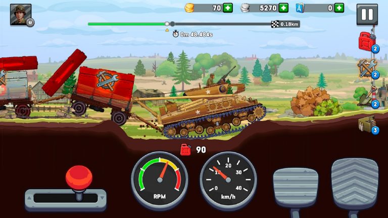 Truck Simulator: Frontline WW2 для Android — скриншот 1