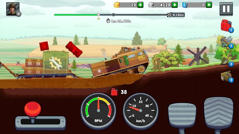 Truck Simulator: Frontline WW2 для Android — скриншот 4