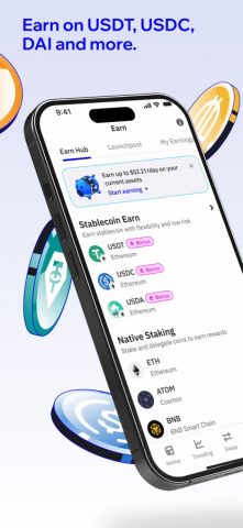 Trust: Crypto & Bitcoin Wallet для iOS — скриншот 3