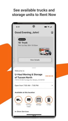 U-Haul для Android — скриншот 4