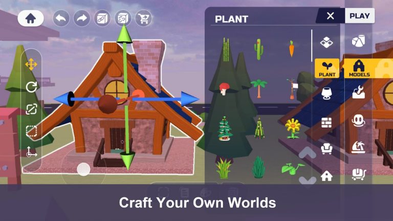 Uni — Craft your world для Android — скриншот 1