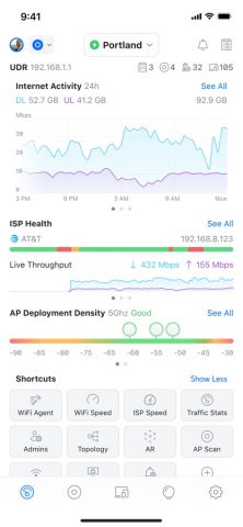 UniFi для iOS — скриншот 1