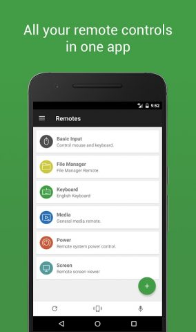 Unified Remote Full для Android — скриншот 1