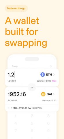 Uniswap: Crypto & NFT Wallet для iOS — скриншот 3
