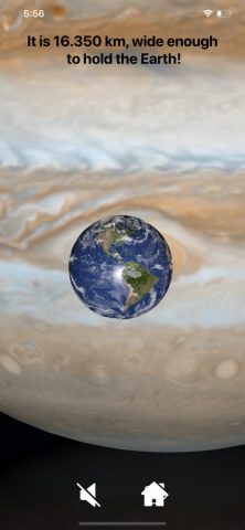 Universe Size Comparison для iOS — скриншот 2