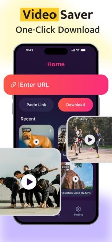 Video Save — Video Downloader для iOS — скриншот 1
