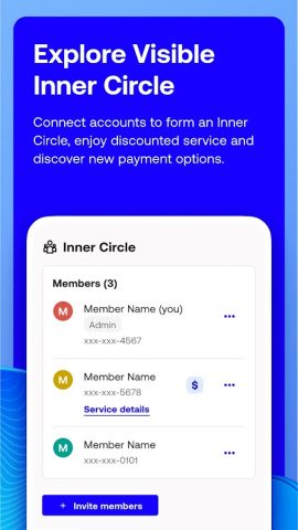 Visible mobile для Android — скриншот 5