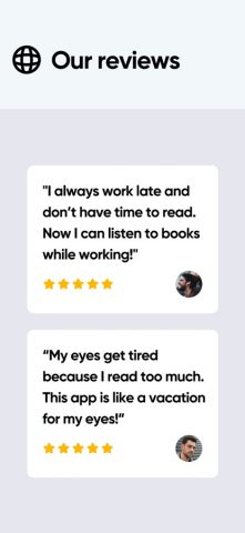 Voice Aloud Reader для iOS — скриншот 4