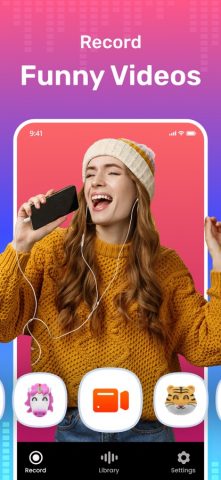 Voice Changer : Sound Effects для iOS — скриншот 1