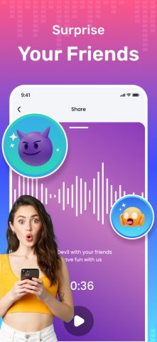 Voice Changer : Sound Effects для iOS — скриншот 4