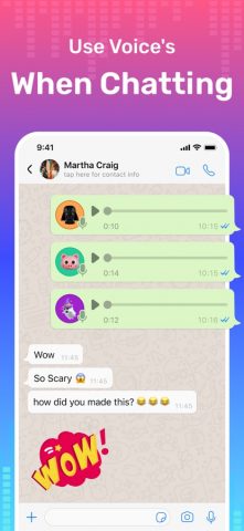 Voice Changer : Sound Effects для iOS — скриншот 5