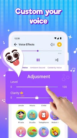 Voice Changer — Sound Effects для Android — скриншот 4
