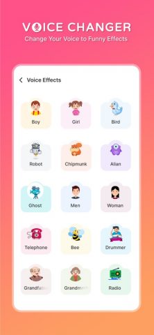 Voice Changer — Voice Effect для iOS — скриншот 5