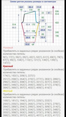 Вязание mnemosina для Android — скриншот 3
