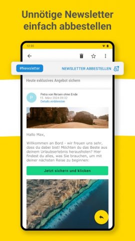 WEB.DE Mail, Cloud & News для Android — скриншот 3