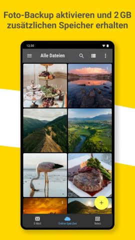 WEB.DE Mail, Cloud & News для Android — скриншот 5