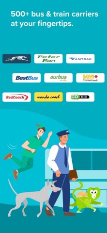 Wanderu: Bus & Train Tickets для iOS — скриншот 3