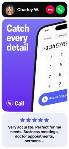 Wave AI Note Taker & Recorder для iOS — скриншот 5