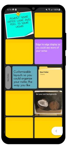 WeeNote Заметки и виджет для Android — скриншот 4