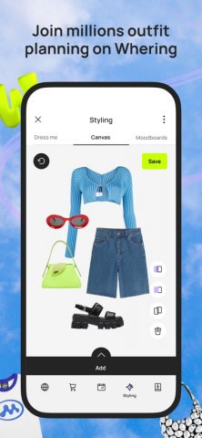 Whering: Your Digital Wardrobe для iOS — скриншот 1