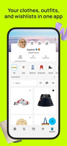 Whering: Your Digital Wardrobe для iOS — скриншот 2
