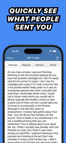 Whisper Transcription для iOS — скриншот 2