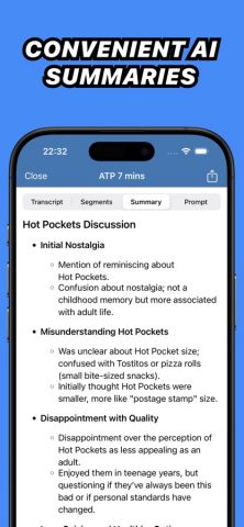 Whisper Transcription для iOS — скриншот 3