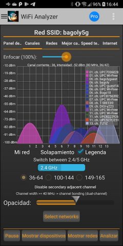 Wi-Fi анализатор для Android — скриншот 1