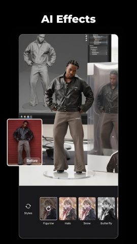 Wink: Video Enhancer & Editor для Android — скриншот 2