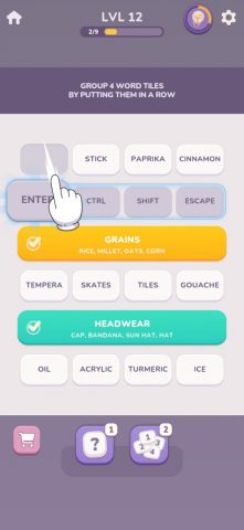 Word Jam – Ассоциации слов для iOS — скриншот 4