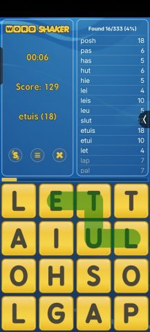 Word Shaker для Android — скриншот 1