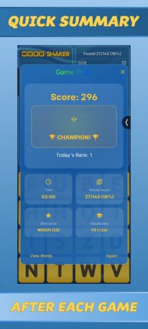 Word Shaker для Android — скриншот 5