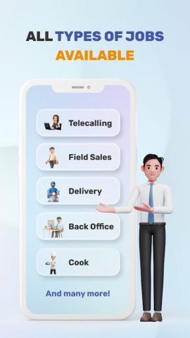 WorkIndia Job Search App для Android — скриншот 1