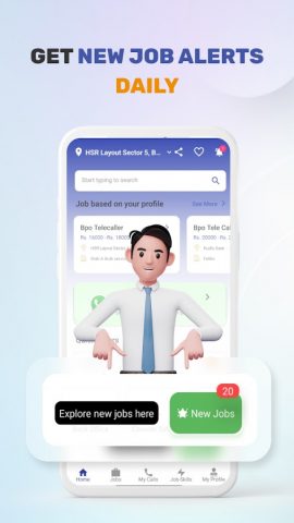 WorkIndia Job Search App для Android — скриншот 2