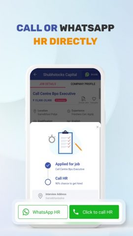 WorkIndia Job Search App для Android — скриншот 4