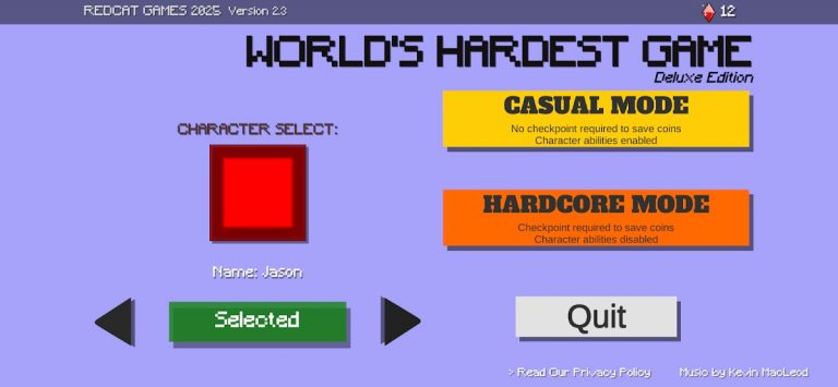 World’s Hardest Game Deluxe для Android — скриншот 1