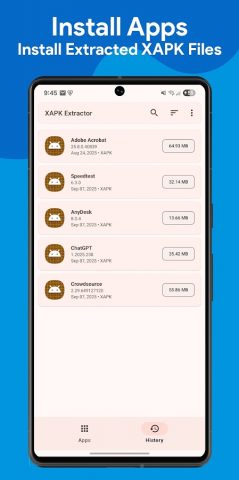 APK & XAPK Extractor для Android — скриншот 2