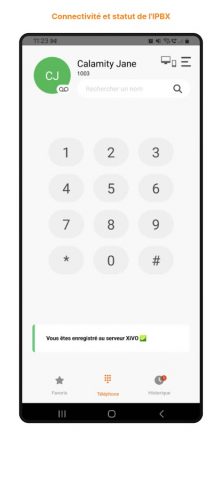 XiVO для Android — скриншот 1